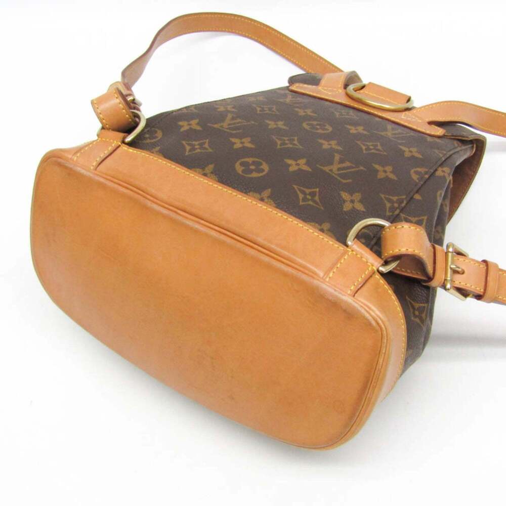 LOUIS VUITTON Brown Monogram Backpack - Picture 4 of 16